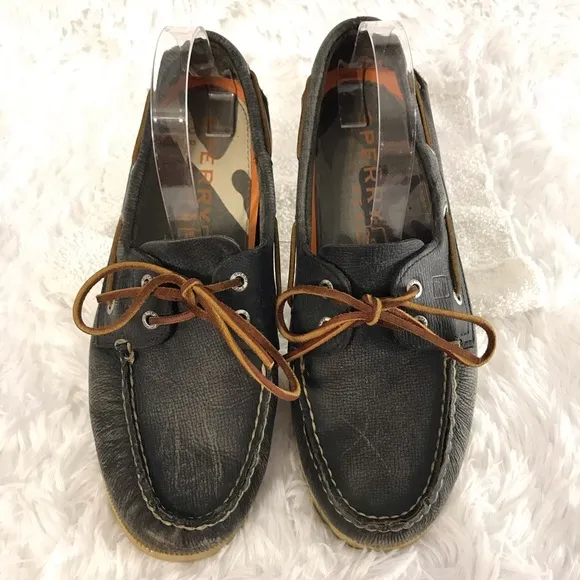 Sperry Authentic Original Boardwalk Men's Navy Boat Shoes SIZE 10M