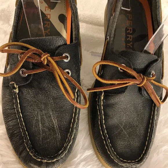 Sperry Authentic Original Boardwalk Men's Navy Boat Shoes SIZE 10M