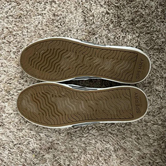Sperry Pier Wave High Slip On Leopard Print