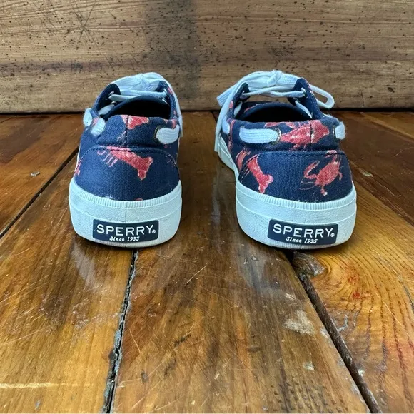 Sperry Top-Sider Crest Vibe Boat Shoe Lobster Crab Size 6