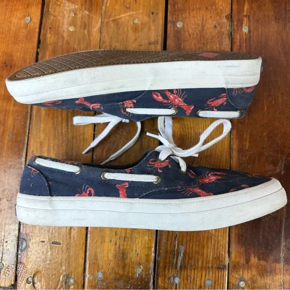 Sperry Top-Sider Crest Vibe Boat Shoe Lobster Crab Size 9