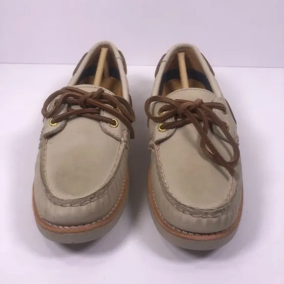 Sperry Top-Sider Gold Cup Ivory Boat Shoes