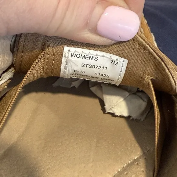 Sperry Topsider Women Angelfish Varsity Boat Shoe Leather Fisherman Nautical 7M