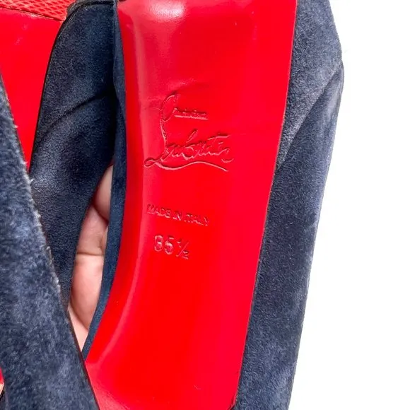 🌷❤️‍🔥SPRING SALE 🔥 FINAL PRICE🌷💥Christian Louboutin Banane 140 Pumps 35.5