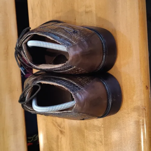 Stacy Adams Genuine alligator Shoes Size 9