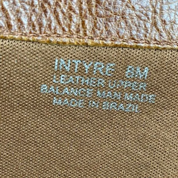Steve Madden Intyre Leather Over the Knee Boots Cognac size 8
