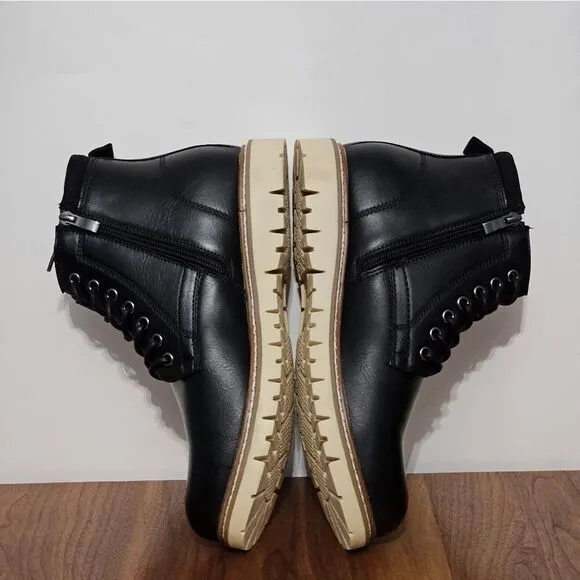 🥾Steve Madden, mens Chukka boots in black. NWT-Size 10
