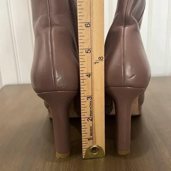 Stuart Weitzman butterfly Leather Boots