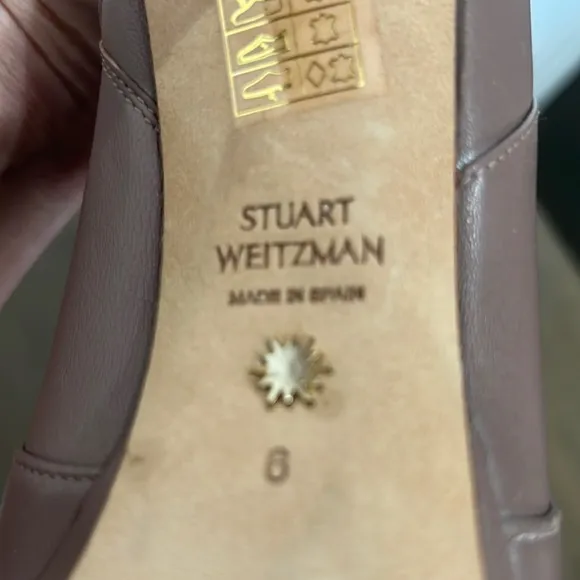 Stuart Weitzman butterfly Leather Boots