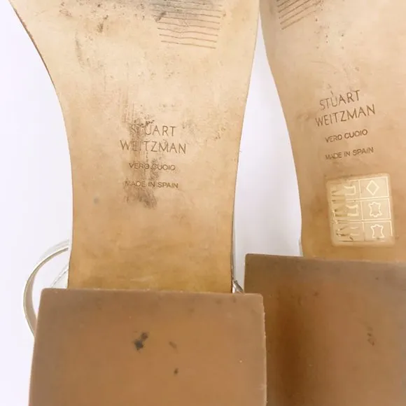 STUART WEITZMAN Peewee Patent City Sandals