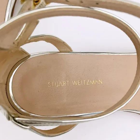 STUART WEITZMAN Peewee Patent City Sandals