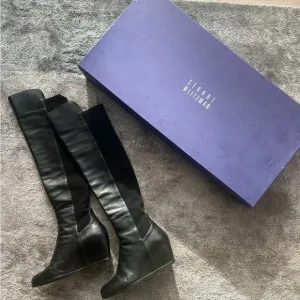 Stuart Weitzman Platform Boots Sz9M, Worn Once, W Box, Originally $795