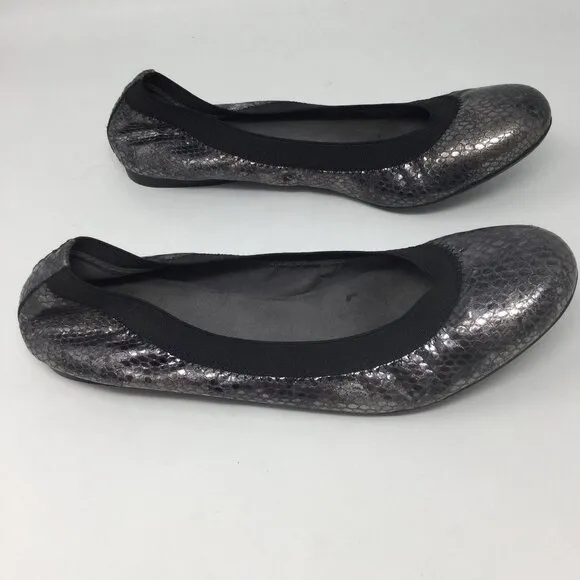 STUART WEITZMAN  Snake Ballet Flats 6.5M