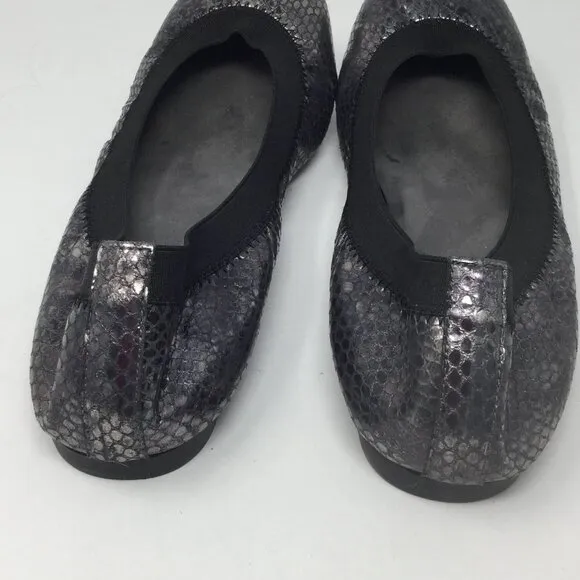 STUART WEITZMAN  Snake Ballet Flats 6.5M