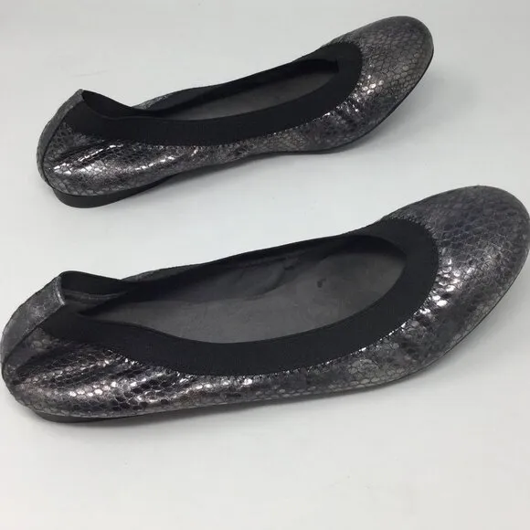STUART WEITZMAN  Snake Ballet Flats 6.5M