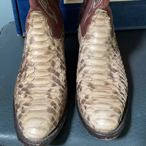 Sweet Classic Snakeskin Cowboy Boots Tony Lama