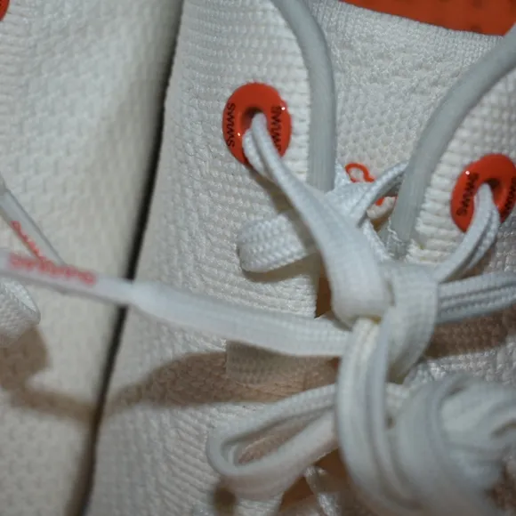 SWIMS Men Off White Mesh Sneakers SZ 10