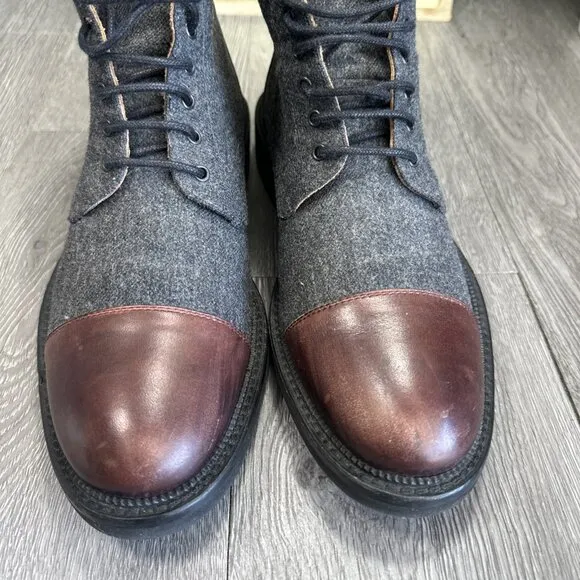 Taft The Jack In Grey/Oxford US Size 6.5 EU 39 Boots Comfort Light Cap Toe Spain