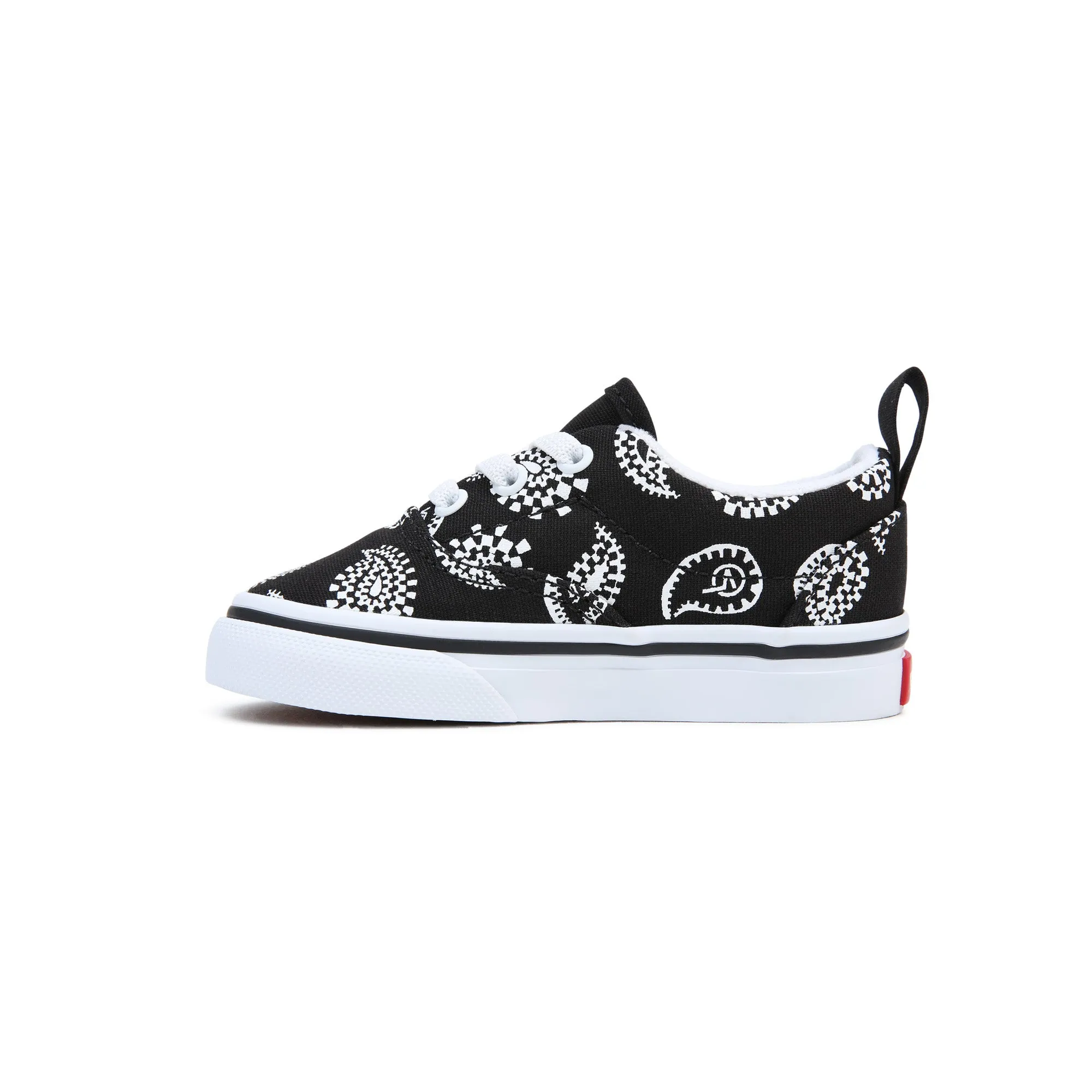 Td Era Elastic Lace Check Paisley Black