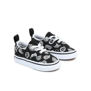 Td Era Elastic Lace Check Paisley Black