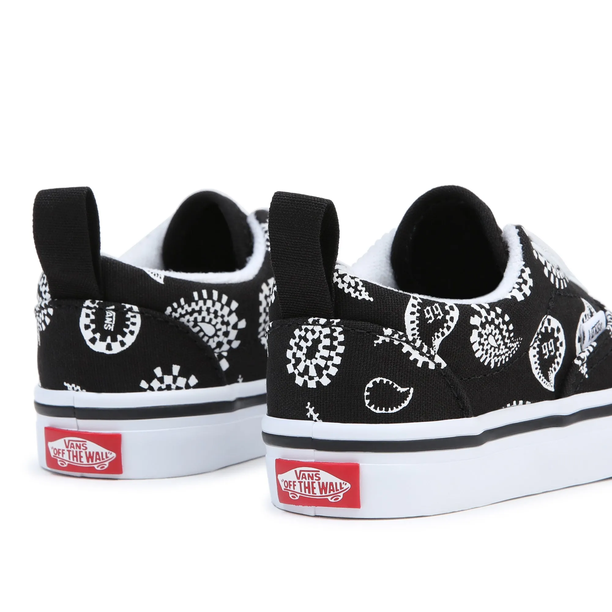 Td Era Elastic Lace Check Paisley Black