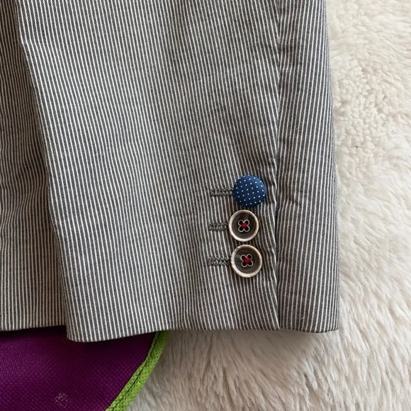 Ted Baker London unique striped Blazer