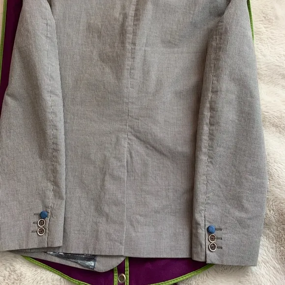 Ted Baker London unique striped Blazer