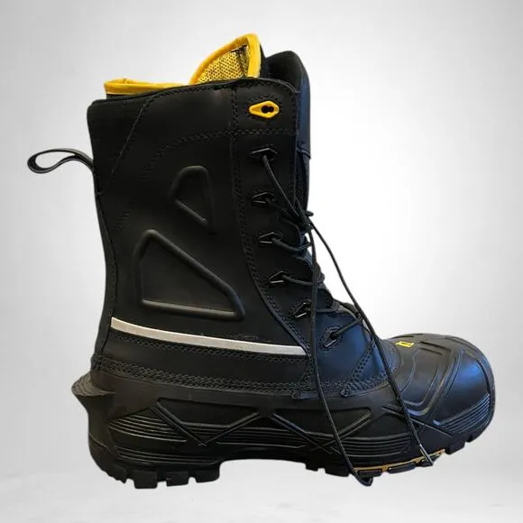 Terra Footwear Mens 12 Crossbow Work‎ boots black leather upper Construction