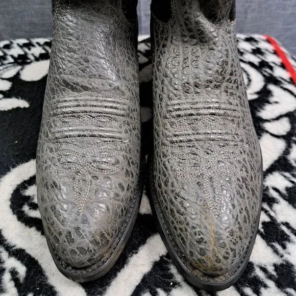 Texas All American Made Cowboy Leather Boots Mens 9D
