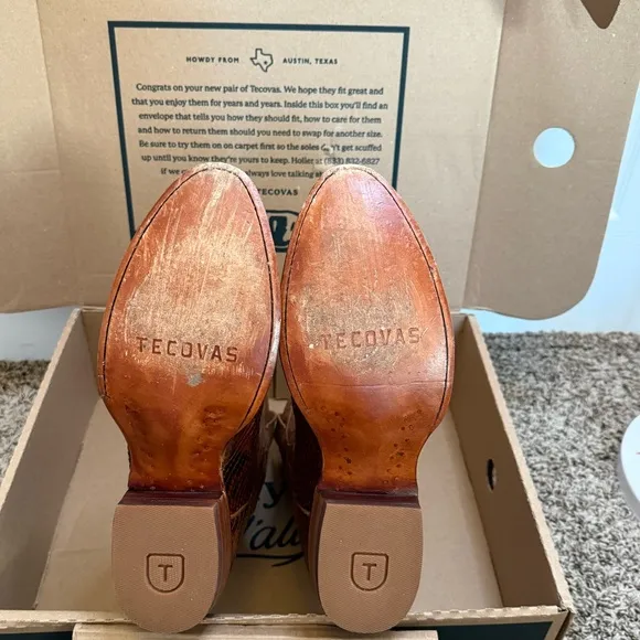 The Brady Tan Python Men's Boots