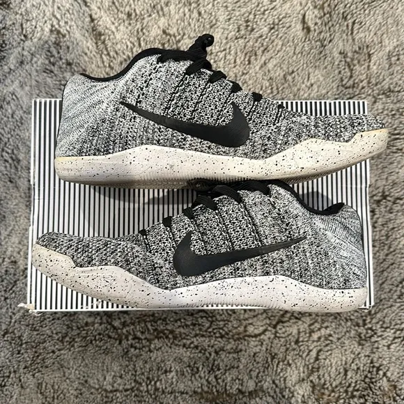 The Nike Kobe 11 Elite Low Oreo size 8.5