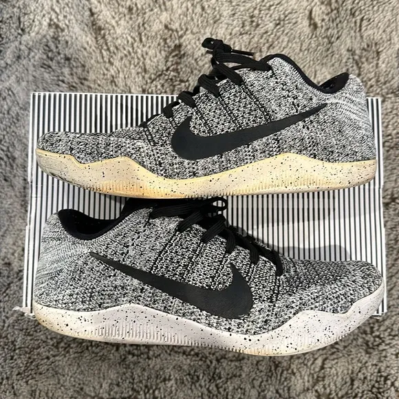 The Nike Kobe 11 Elite Low Oreo size 8.5