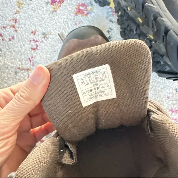 The North Face Boots - Brown and Yellow size 9.5
