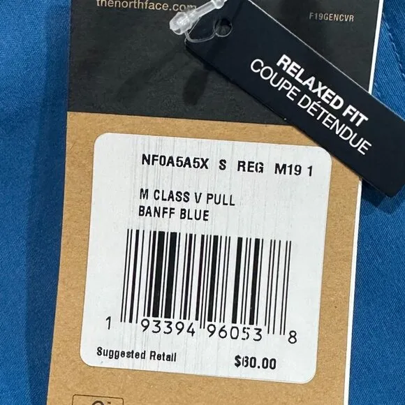 The North Face Relaxed Fit Elastic Waist Pull On Banff Blue 7&quot; Shorts Size Small