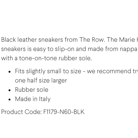 The Row Black Marie HSatin &amp; Leather Slip-On Shoes