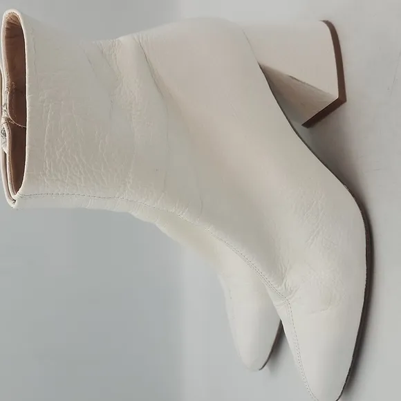 Thursday Boot Co Elegant White Ankle Boots