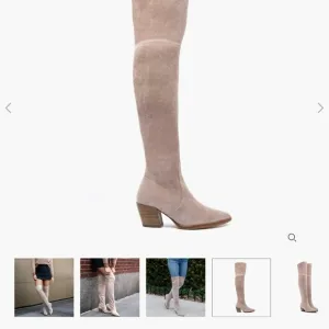 Thursday Boot Company Tan Over the Knee Boots