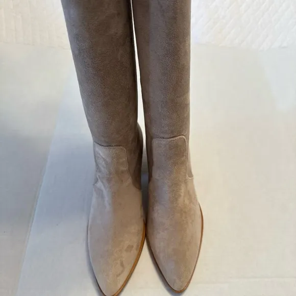 Thursday Boot Company Tan Over the Knee Boots