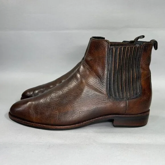 Thursday Men's Size 12 Everyday Brown Leather Chelsea Boots