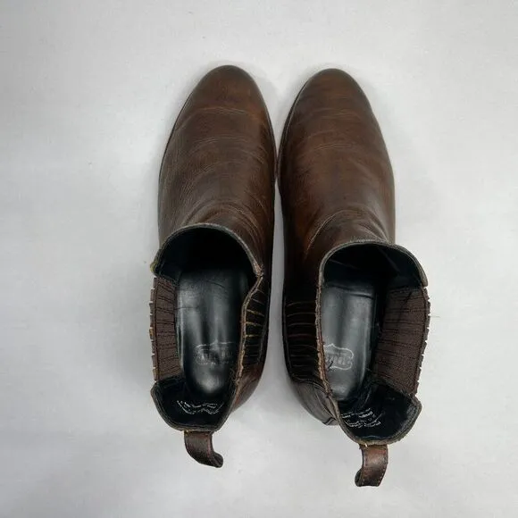 Thursday Men's Size 12 Everyday Brown Leather Chelsea Boots