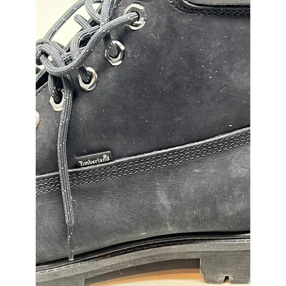 Timberland 6&quot; Premium Boot Black Nubuck Boots Mens 12
