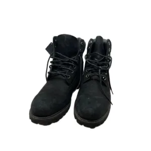 Timberland 6&quot; Premium Boot Black Nubuck Boots Mens 12