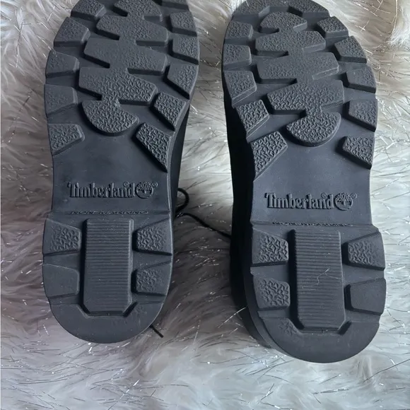 Timberland Black Boots Boy’s 7/ Women’s 8.5