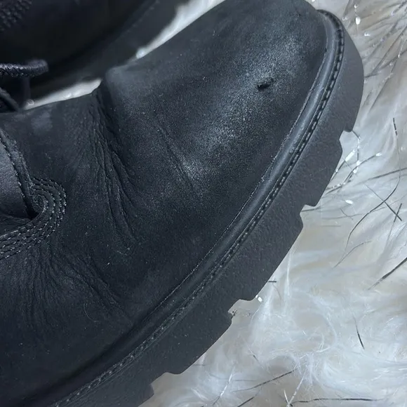 Timberland Black Boots Boy’s 7/ Women’s 8.5