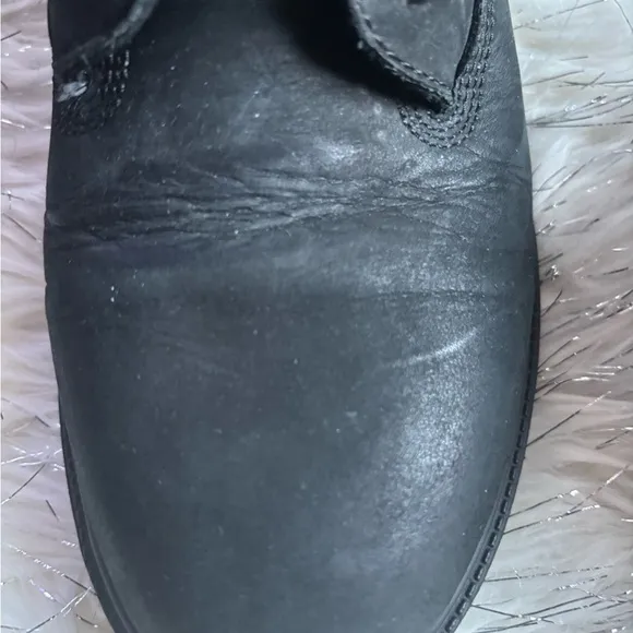 Timberland Black Boots Boy’s 7/ Women’s 8.5