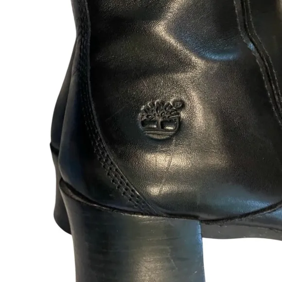 Timberland Black Leather ALYSE smart comfort system boots