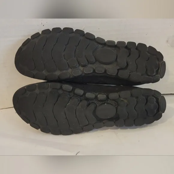 TIMBERLAND BLACK LEATHER SHOE BOOTS (sz 7.5)