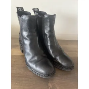 Timberland Black Leather Womens 9 Sienna High Fashion Boots $225