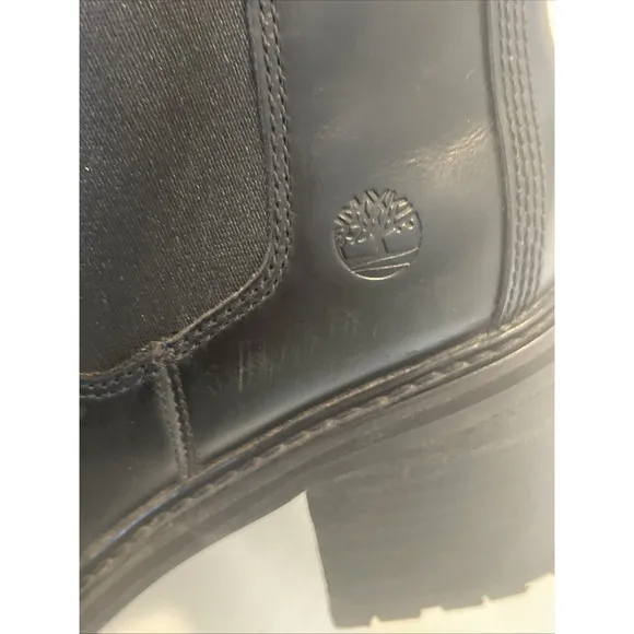 Timberland Black Leather Womens 9 Sienna High Fashion Boots $225