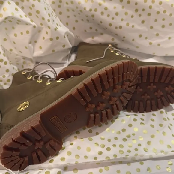 Timberland Brown Lace-Up Boots